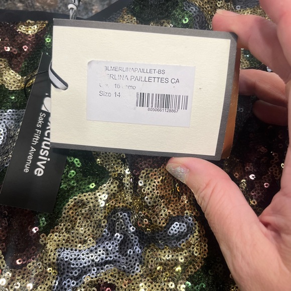 Final price drop Gorgeous camo gala gown size 14 - Picture 7 of 8